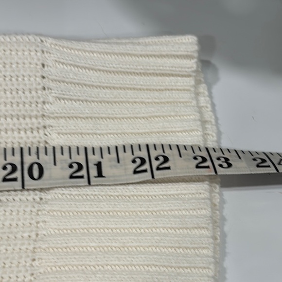 Fate Cream Crewneck Sweater with Multicolor Puff Sleeves - Picture 11 of 11